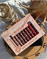 Coffret de rouges à lèvres mats