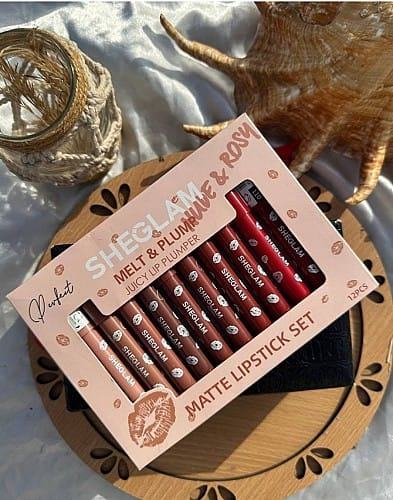 Coffret de rouges à lèvres mats