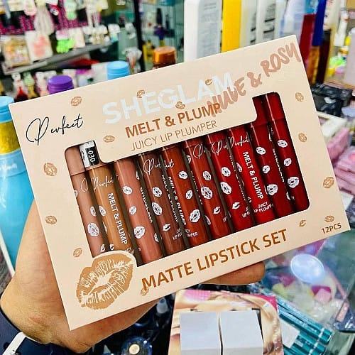Coffret de rouges à lèvres mats