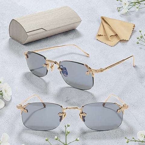 Lunettes de soleil à monture fine