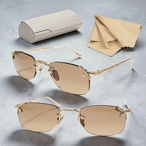 Lunettes de soleil à monture fine
